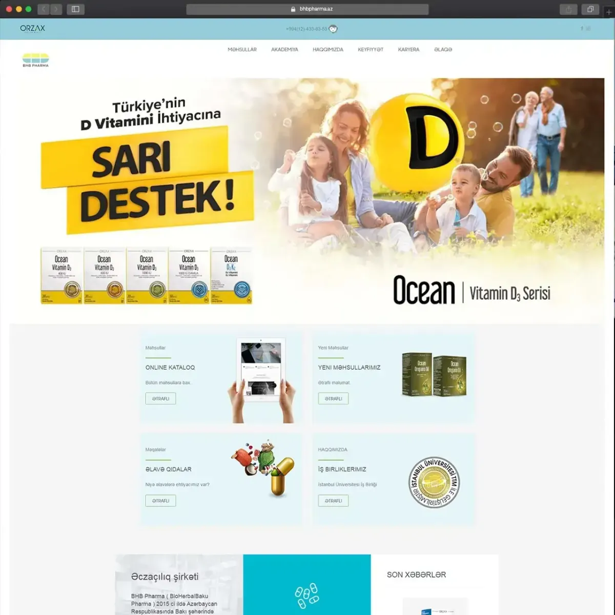 BHB Pharma qida əlavəsi şirkəti