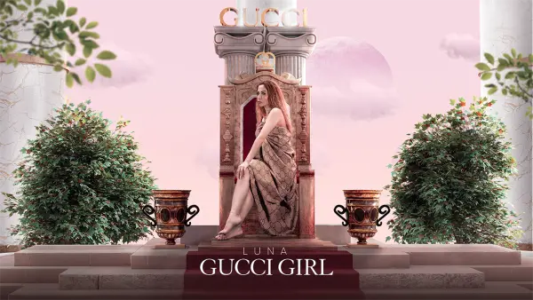 Örtük şəkli: Luna- Gucci girl