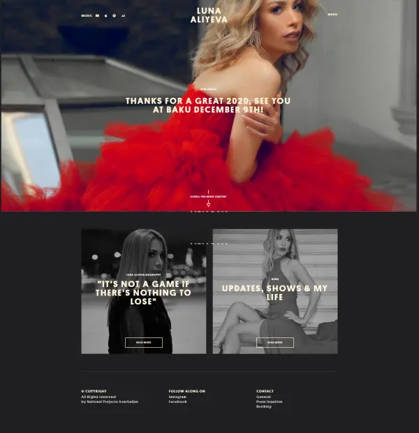 Luna Aliyeva artist