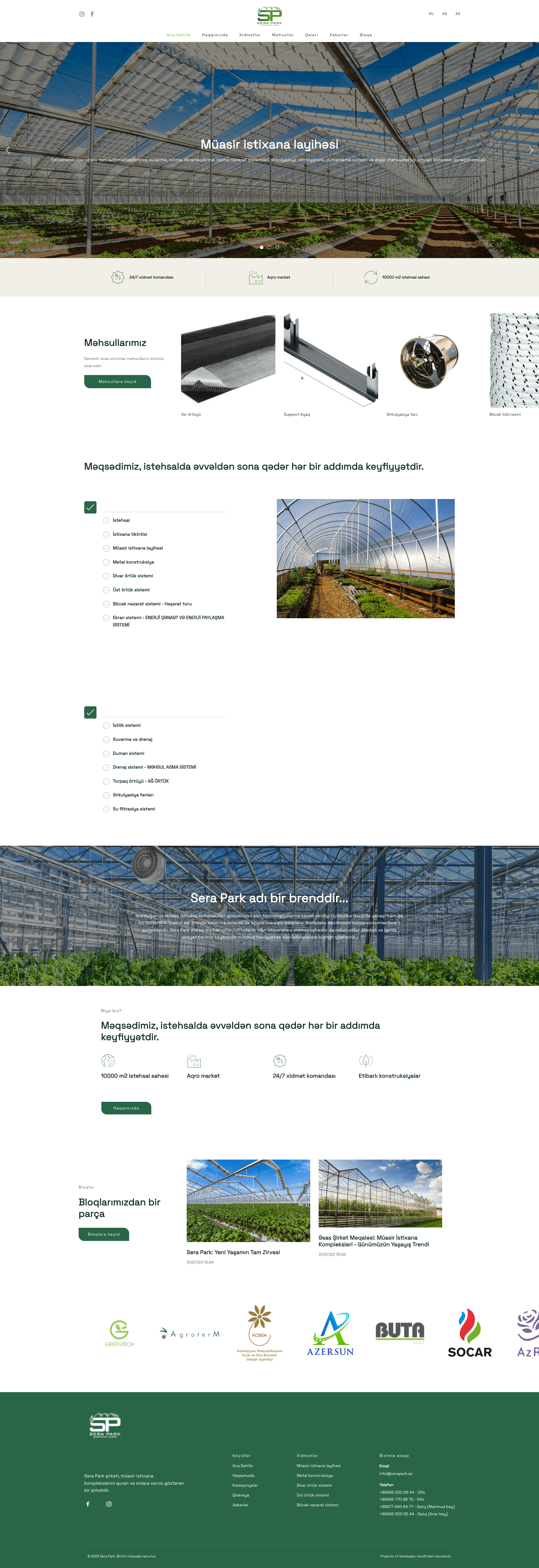 Projects of Azerbaijan